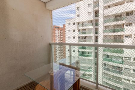 Varanda de apartamento para alugar com 1 quarto, 37m² em Santo Amaro, São Paulo