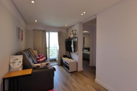 Sala de apartamento à venda com 2 quartos, 56m² em Jardim Cristiane, Santo André