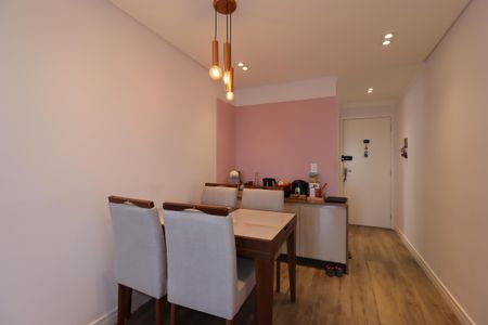 Sala de Jantar de apartamento à venda com 2 quartos, 56m² em Jardim Cristiane, Santo André