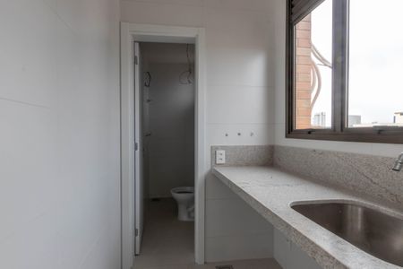 Área de Serviço de apartamento à venda com 4 quartos, 198m² em Santo Antônio, Belo Horizonte