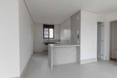 Cozinha de apartamento à venda com 3 quartos, 107m² em Santo Antônio, Belo Horizonte