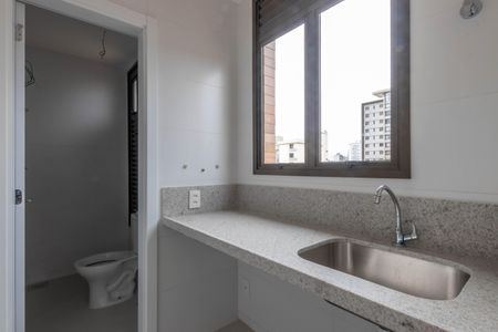Área de Serviço de apartamento à venda com 3 quartos, 107m² em Santo Antônio, Belo Horizonte