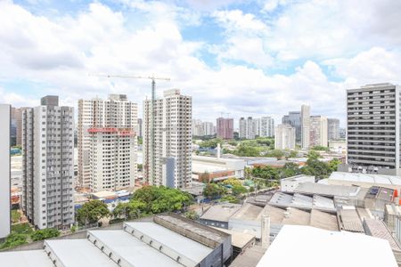 Vista da Suíte de apartamento para alugar com 1 quarto, 27m² em Parque Industrial Tomas Edson, São Paulo