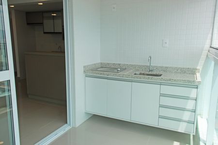 Varanda da Sala de apartamento para alugar com 2 quartos, 68m² em Embaré, Santos