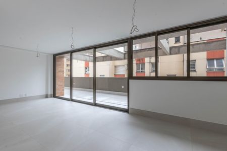 Sala de apartamento à venda com 3 quartos, 182m² em Santo Antônio, Belo Horizonte
