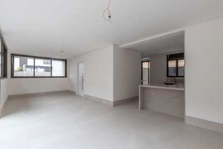 Sala de apartamento à venda com 3 quartos, 182m² em Santo Antônio, Belo Horizonte