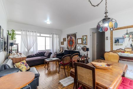 Sala de apartamento à venda com 3 quartos, 98m² em Higienópolis, São Paulo