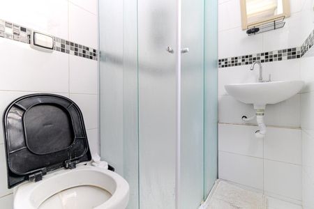 Apartamento à venda com 98m², 3 quartos e sem vagaBanheiro da Suíte