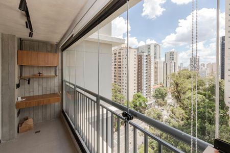 Apartamento para alugar com 35m², 1 quarto e sem vagaVaranda