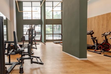 Apartamento para alugar com 35m², 1 quarto e sem vagaAcademia