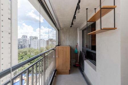 Apartamento para alugar com 35m², 1 quarto e sem vagaVaranda