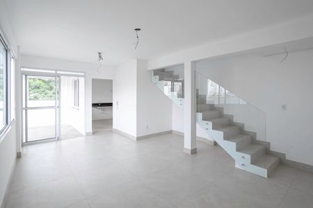 Sala de apartamento à venda com 3 quartos, 140m² em Cidade Nova, Belo Horizonte