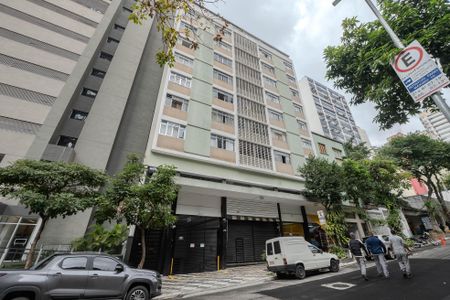 Studio à venda com 47m², 1 quarto e 1 vagaFachada