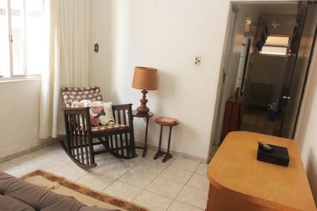 Sala de apartamento para alugar com 1 quarto, 38m² em Boqueirão, Santos