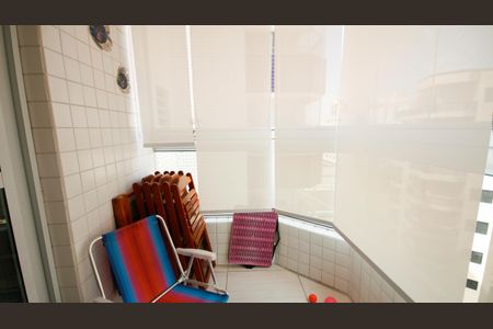Varanda de apartamento para alugar com 1 quarto, 58m² em Vila Caiçara, Praia Grande