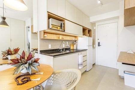 Studio para alugar com 25m², 1 quarto e sem vagaCozinha