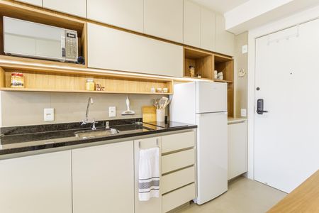 Studio para alugar com 25m², 1 quarto e sem vagaCozinha