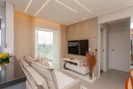 Sala de apartamento à venda com 2 quartos, 55m² em Socorro, São Paulo