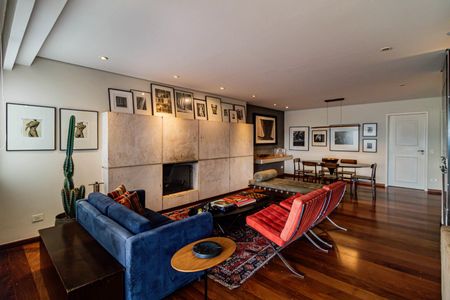 Sala de apartamento à venda com 3 quartos, 185m² em Real Parque, São Paulo