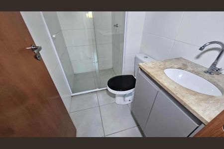 Banheiro Social de apartamento para alugar com 2 quartos, 52m² em Chacaras Dona Ge, Goiânia