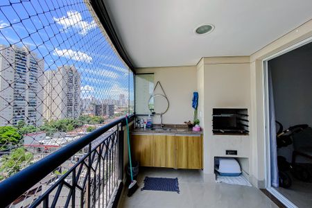 Varanda da Sala de apartamento à venda com 3 quartos, 88m² em Alto da Mooca, São Paulo