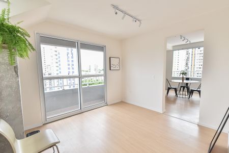 Sala de apartamento para alugar com 1 quarto, 75m² em Chácara Inglesa, São Paulo
