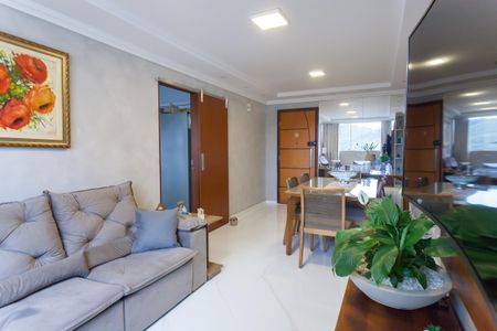sala de apartamento à venda com 4 quartos, 100m² em Buritis, Belo Horizonte