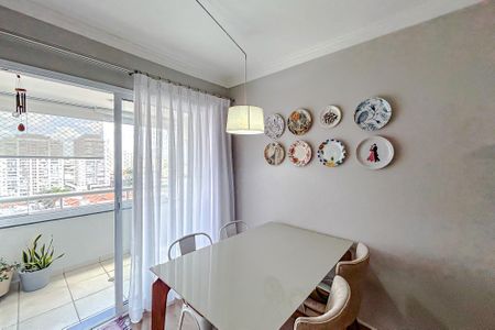 Sala de Jantar de apartamento à venda com 2 quartos, 67m² em Parque São Jorge, São Paulo