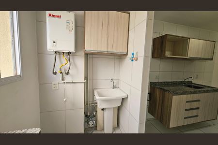 Área de Serviço de apartamento à venda com 2 quartos, 56m² em Jardim Ermida I, Jundiaí