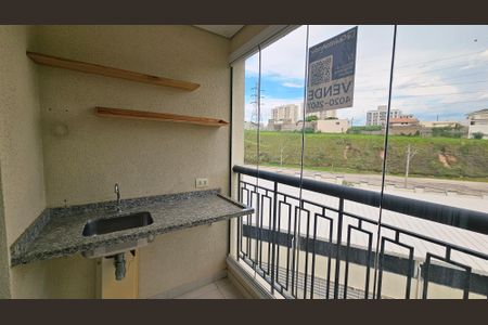 Varanda de apartamento à venda com 2 quartos, 56m² em Jardim Ermida I, Jundiaí