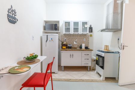 Cozinha de apartamento para alugar com 1 quarto, 31m² em Imperial de São Cristóvão, Rio de Janeiro
