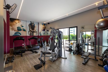 Apartamento à venda com 134m², 4 quartos e 3 vagasÁrea comum - Academia