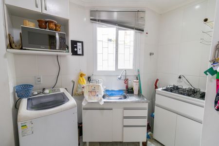 Cozinha de apartamento à venda com 1 quarto, 46m² em Jardim Botânico, Porto Alegre
