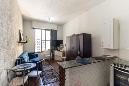 Sala de kitnet/studio para alugar com 1 quarto, 32m² em Centro Histórico de São Paulo, São Paulo