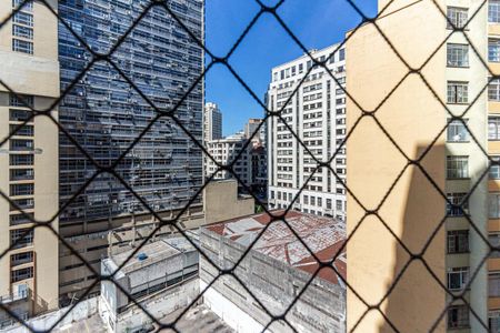 Vista da Sala de kitnet/studio para alugar com 1 quarto, 32m² em Centro Histórico de São Paulo, São Paulo