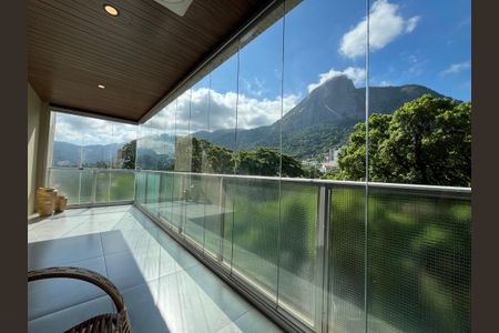 Vista varanda  de apartamento para alugar com 2 quartos, 120m² em Lagoa, Rio de Janeiro