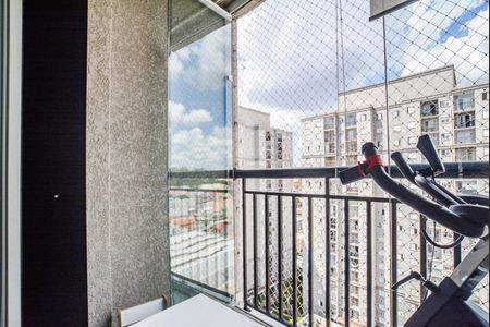Varanda de apartamento à venda com 3 quartos, 66m² em Vila Metalúrgica, Santo André