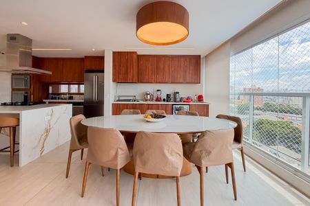 Varanda Gourmet de apartamento à venda com 3 quartos, 146m² em Ipiranga, São Paulo