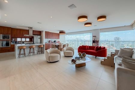 Sala de apartamento à venda com 3 quartos, 146m² em Ipiranga, São Paulo