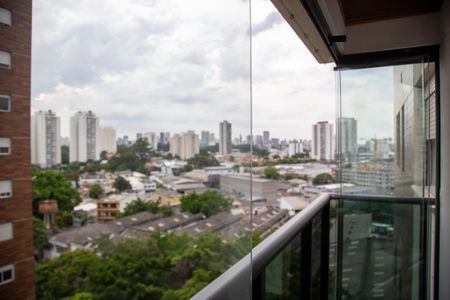 Varanda gourmet de apartamento à venda com 2 quartos, 82m² em Jardim Caravelas, São Paulo