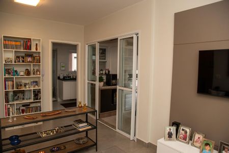 Sala de apartamento à venda com 2 quartos, 82m² em Jardim Caravelas, São Paulo