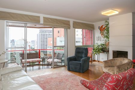 Sala de apartamento para alugar com 4 quartos, 170m² em Perdizes, São Paulo