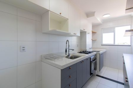 Cozinha de apartamento para alugar com 2 quartos, 51m² em Ponte Grande, Guarulhos