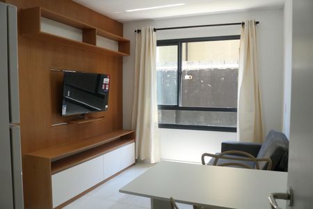 Sala de apartamento para alugar com 1 quarto, 25m² em Barra Funda, São Paulo