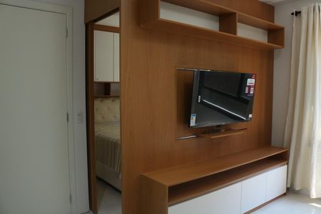 Sala de apartamento para alugar com 1 quarto, 25m² em Barra Funda, São Paulo