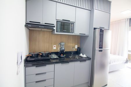 Studio à venda com 28m², 1 quarto e sem vaga Studio à venda com 28m², 1 quarto e sem vagaCozinha