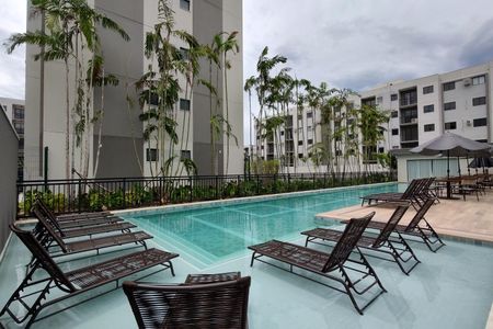 Apartamento para alugar com 45m², 2 quartos e 1 vagaÁrea comum - Piscina