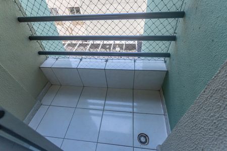 Varanda  de apartamento para alugar com 2 quartos, 56m² em Jardim Diadema, Diadema