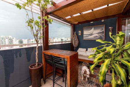 Apartamento à venda com 105m², 1 quarto e 2 vagasVaranda Gourmet