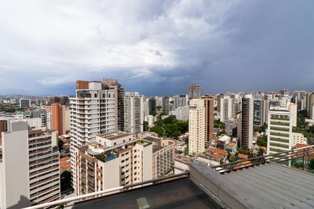 Apartamento à venda com 105m², 1 quarto e 2 vagasVista da Sacada da Suite